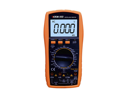 1000V 20A Effektivwert Wechselstrom-DC-VICTOR Digital Multimeter True mit Temperatur-Frequenz