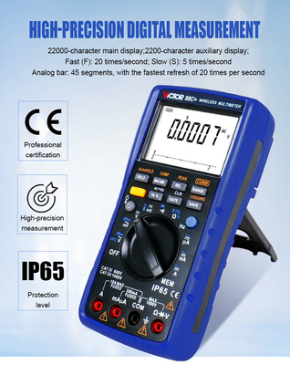 VICTOR 98C+ drahtloser Digital Multimeter 22000 Zählungen Anzeige automatischer Reichweiten-Multimeter