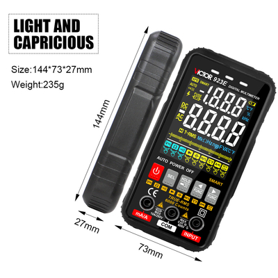 VICTOR 923E Digitale Multimeter mit Farbbildschirm Smart Auto Reichweiten-Multimeter