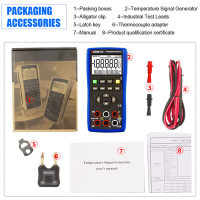 VICTOR 01S Temperatursignalgenerator Temperaturquelle Prozesskalibrator Multimeter