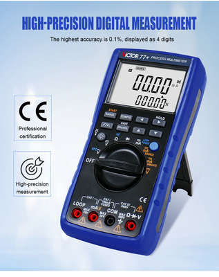 20mA Signal-Ausgang 24V Victor 77+ Prozesszähler 2 In 1 Digitalem Multimeter