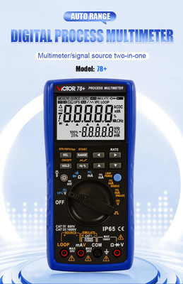 VICTOR 78+ Neues Produkt Prozessmultimeter DCV 1000v ACV VFC Widerstand Kontinuität Digitales Multimeter