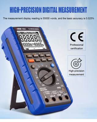 VICTOR189A 0,025% Genauigkeit 55000 Zählungen VICTOR Digital Multimeter 1000V Sicherung
