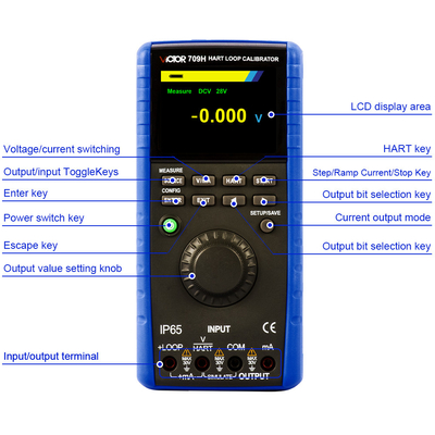 Kalibrierungs-Ausrüstung HART Communication Loop Calibrator des Thermoelement-IP65