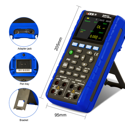 24 Stellen-Anzeige des Volt-Schleifen-Stromkreis-IP65 Multifunktionsprozeßdes kalibrierer-5