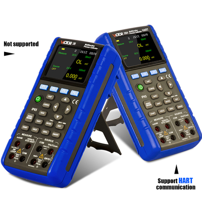 VICTOR 26 Multifunktionsprozesskalibrator Signalgenerator mit einer Genauigkeit von 0,01% 5 Ziffern Anzeige 24V Schleifkreis IP65