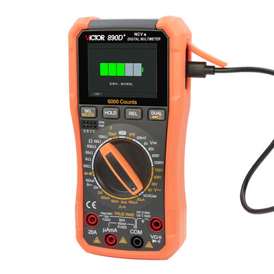 VICTOR 890C Digital Multimeter mit TFT-Bildschirm 6000 Zählungen