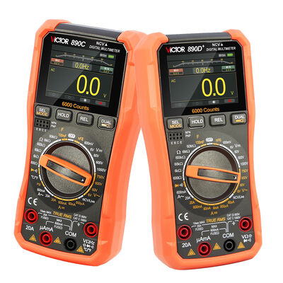 VICTOR 890D+ Digital Multimeter mit TFT-Bildschirm 6000 Zählungen